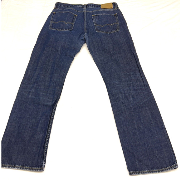 American Eagle Jeans Mens 32x32 Blue Denim Original Straight Casual - Picture 2 of 10